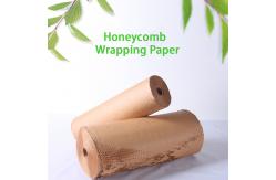 China Eco Friendly 50CM*250M Honeycomb Wrapping Paper Mechanical Pulp supplier