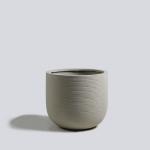 Texture Surface GRC Flower Planters Round Shape For Stunning Plant Displays