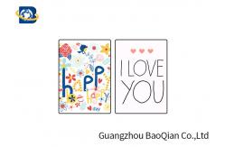 China Valentine 3D Lenticular Card Lenticular Image Printing Similar To Holograms supplier