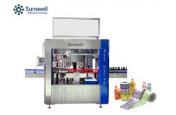 China Fully Automatic Adhesive Sticker Label Printing Machine For Bottles supplier