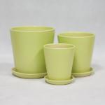 Garden Glossy Ceramic Plant Holders For Effortless Indoor Decor for sale