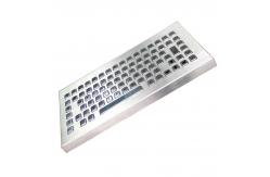 China Industrial Desktop Waterproof Vandalproof Stainless Steel Metal Keyboard with 12 Function Keys supplier