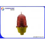 Steady Burning  Aircraft Warning Lights for Buildings with Aluminum Alloy Base for sale