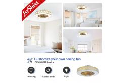 China ETL 220V Remote Control Dimmable Modern LED Ceiling Light supplier