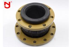 China Concentric Rubber Flexible Joint , Pipe Rubber Bellows Expansion Joint Simple Structure supplier
