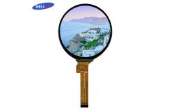China CE Round LCD Display Circular LCD Screen For GPS Navigation Systems supplier