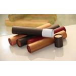 Classical Leather Surface Cardboard Paper Cans Packaging with SGS Certification