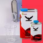 2K Acrylic Clear Coat Varnish High Golss Hardness Excellent Fullness for sale