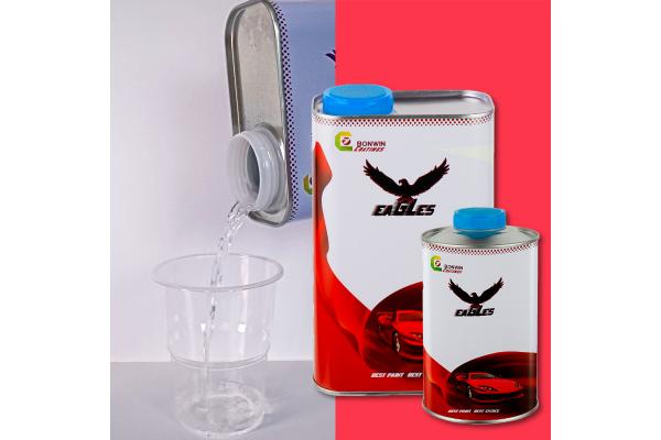 2K Acrylic Clear Coat Varnish High Golss Hardness Excellent Fullness