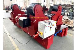 China 60T Self - Aligning Pipe Welding Rollers With Motorized Travel, Welding Rotator supplier