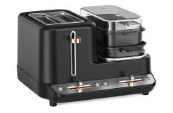 China Plastic SS Multifunctional Breakfast Machine 4 In 1 Egg Boiler supplier