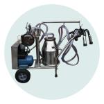 Negative Pressure 170L/min Cow Milking Machine SS304 Material for sale