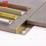 Glossy Aluminum Tile Trim for Tile Border Protection and Decoration Length 2-3m/Customized for sale