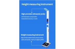 China Coin Operated Ultrasonic Height Weight bmi Scale with Printer supplier