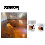 100% Solid Poly Epoxy Resin Coating Metallic Epoxy Floor System for sale