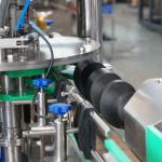 6000CPH Automatic Canning Machine 4 Spindles Beer Can Filler Machine