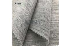 China Elastic Chest Canvas Garment Interfacing PA Coating For Uniform supplier