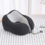Adults Airplane U Shaped Memory Foam Travel Pillow With Super Soft Cover