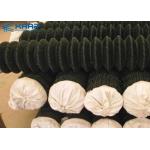 Green PVC Coated Woven Wire Mesh Chain Link for sale