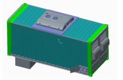 China LiFePO4 1MWh Battery 20ft 500kwh Lithium Ion Energy Storage System For ESS Container supplier