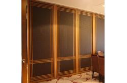 China Wood Fiber Board Ceiling Folding Partition Wall Interior Decorative supplier