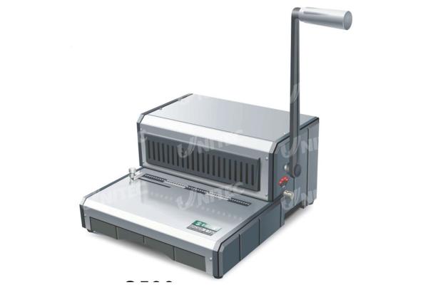 297mm Width Electric Binding Machine , Heavy Duty Comb Binder Machine S590