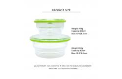 China 400ML Foldable Lunch Box supplier