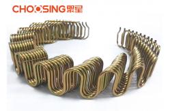 China Durable High Carbon Couch Support Springs Round Shape For Automotive Seats supplier