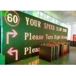 HD outdoor fixed led advertising display Full Color P6 Led Billboards Iron Cabinet Fixing Installed On A Pillar for sale