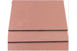 China 3mm Mould Proof Brushed 1220*2440mm Alu Composite Panel supplier