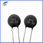 MF72 Series 1D-20 1 Ohm 10A 20mm 1D-20 Surge Current Suppression NTC Thermistor Suitable For High Power Power Supply for sale