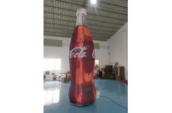 China ASTM 4m Tall Advertising Inflatable Coca Cola Bottle supplier
