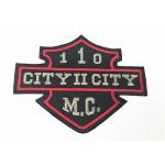 4 Width Embroidered Motorcycle Back Patches For Vests Fashionable for sale