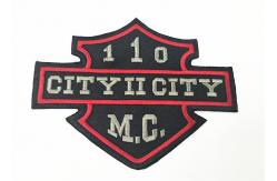 China Motorcycle Clothing Embroidery Patches Custom Embroidered Back Patches supplier