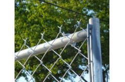 China 40*40mm Anti-Rust Diamond Wire Mesh Fence For Forest Protecting supplier