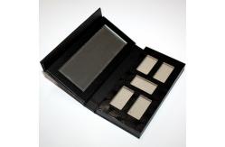 China CMYK Empty Eyeshadow Palette Case Embossed Logo Eco Friendly Makeup Palette supplier