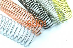 China Text Books 2:1 Pitch 28.6mm Metal Binding Coils supplier