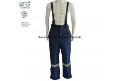 China Work Wearing Fr Bib Overall / Fr Insulated Bib Overalls Men Arc Protective supplier