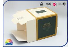 China Bakery Birthday Cake Packaging Folding Square Box supplier