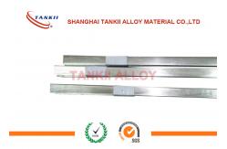China 99.6% Purity Nicr Alloy Silver White Nickel Flat / Round Bar 1330mm Width supplier