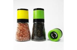China Orange 160ml Himalayan Sea Salt Grinder Mill Set supplier