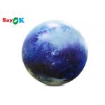 Customized 40 Inches Inflatable Lighting Decoration Pluto Planet Balloon