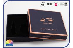 China Customized Gold Hot Stamping Paper Package Box With EVA Insert supplier