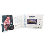 Customized Video Mailer Card Support JEPG Picture Format Built-in rechargeable Li-ion battery