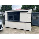 Durable Enviroment Friendly 8.3 Earthquake Resistance Optional Window Toll Booth With Bathroom