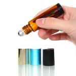 5Ml Perfume Essential Oil Roller Bottles With Stainless Steel Balls