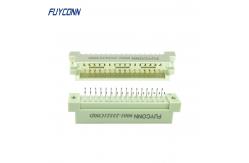 China PCB Eurocard Connector 3 rows 32P Vertical Male DIN41612 Connector supplier