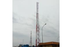 China 4 Legged ASTM A123 Lattice Radio Tower Galvanized Steel Q235B supplier