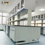 SS304 White Lab Island Bench with Customized Length 1500*850mm