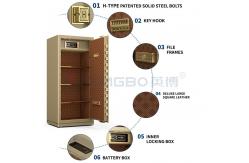 China Solid Steel Digital Electronic Lock Office Safe Box YB/N7-150 supplier